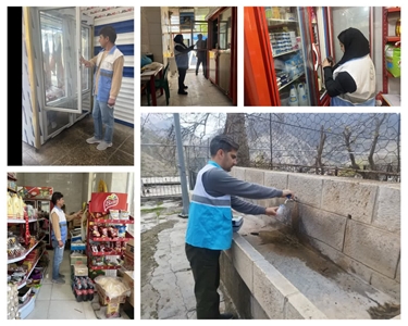 بازدید و بازرسی کارشناسان بهداشت محیط